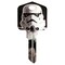 Hillman HILLMAN Star Wars Stormtrooper House/Padlock Universal Key Blank KW1/10 Single, PK5 94864 - alternate 1